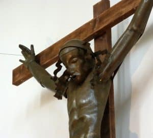 Kruzifix, St. Johann Babtist, Neu-Ulm, 1927  - Foto: Christian Wissel